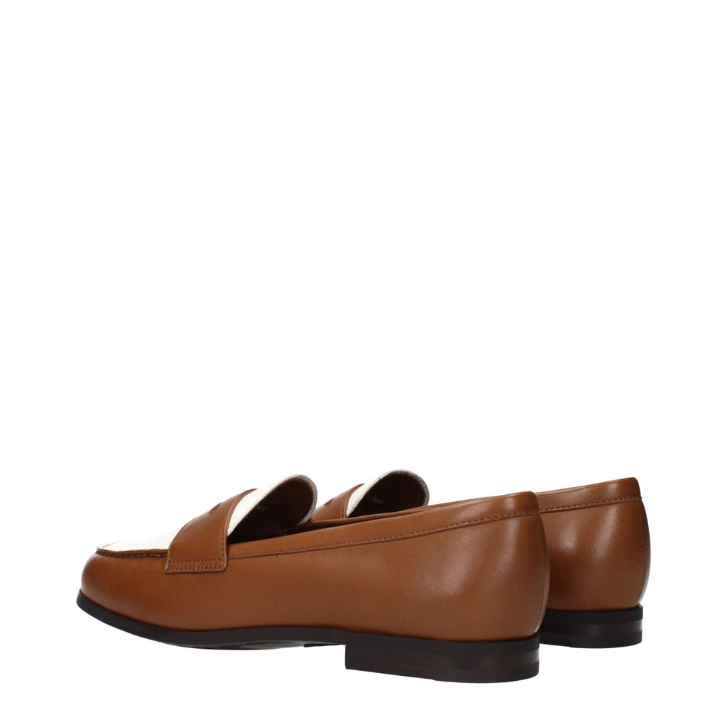 Church's Brown Leather Slip-On Loafers