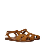 Church's Brown Leather Flat Sandals