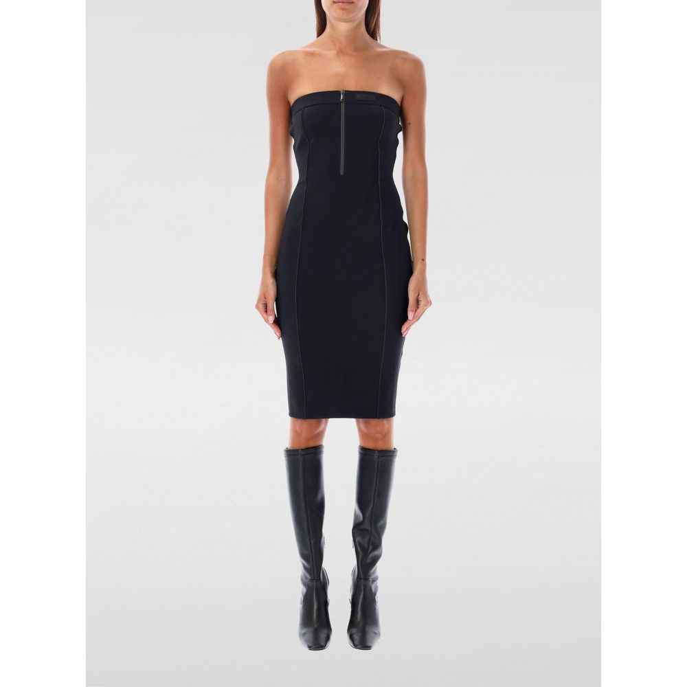 Coperni Black Cotton Dress