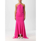 The Attico Fuchsia Jersey Dress