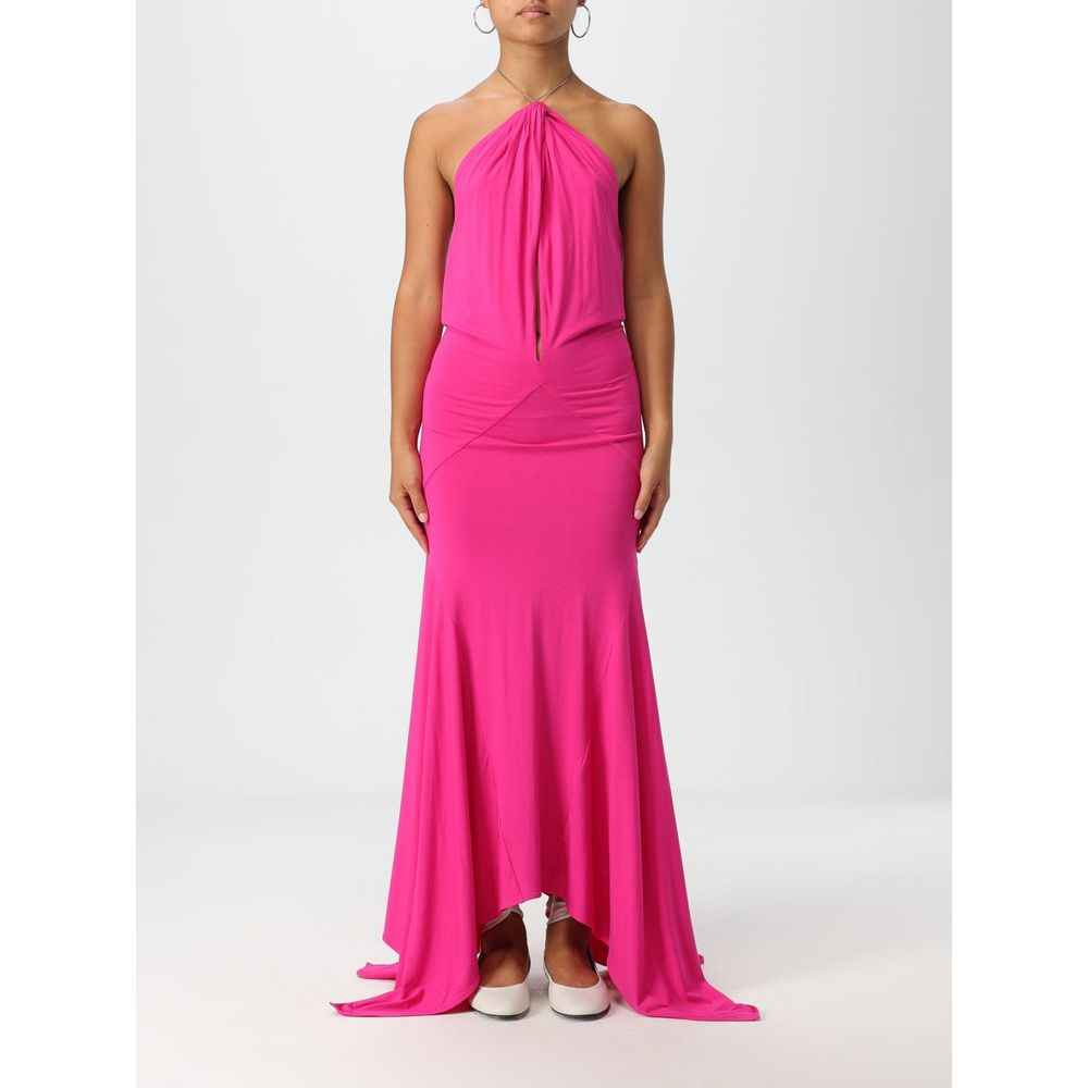The Attico Fuchsia Jersey Dress