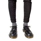 Dr. Martens Black Leather Oxfords And Derby