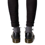 Dr. Martens Black Leather Oxfords And Derby