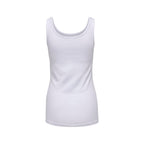 Only White Cotton Tank Top