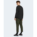 Jack Jones Black Cotton Long Sleeve