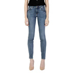 Guess Blue Cotton Skinny Jean