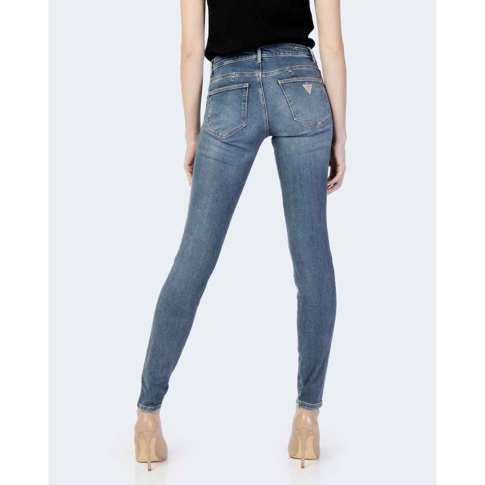 Guess Blue Cotton Skinny Jean