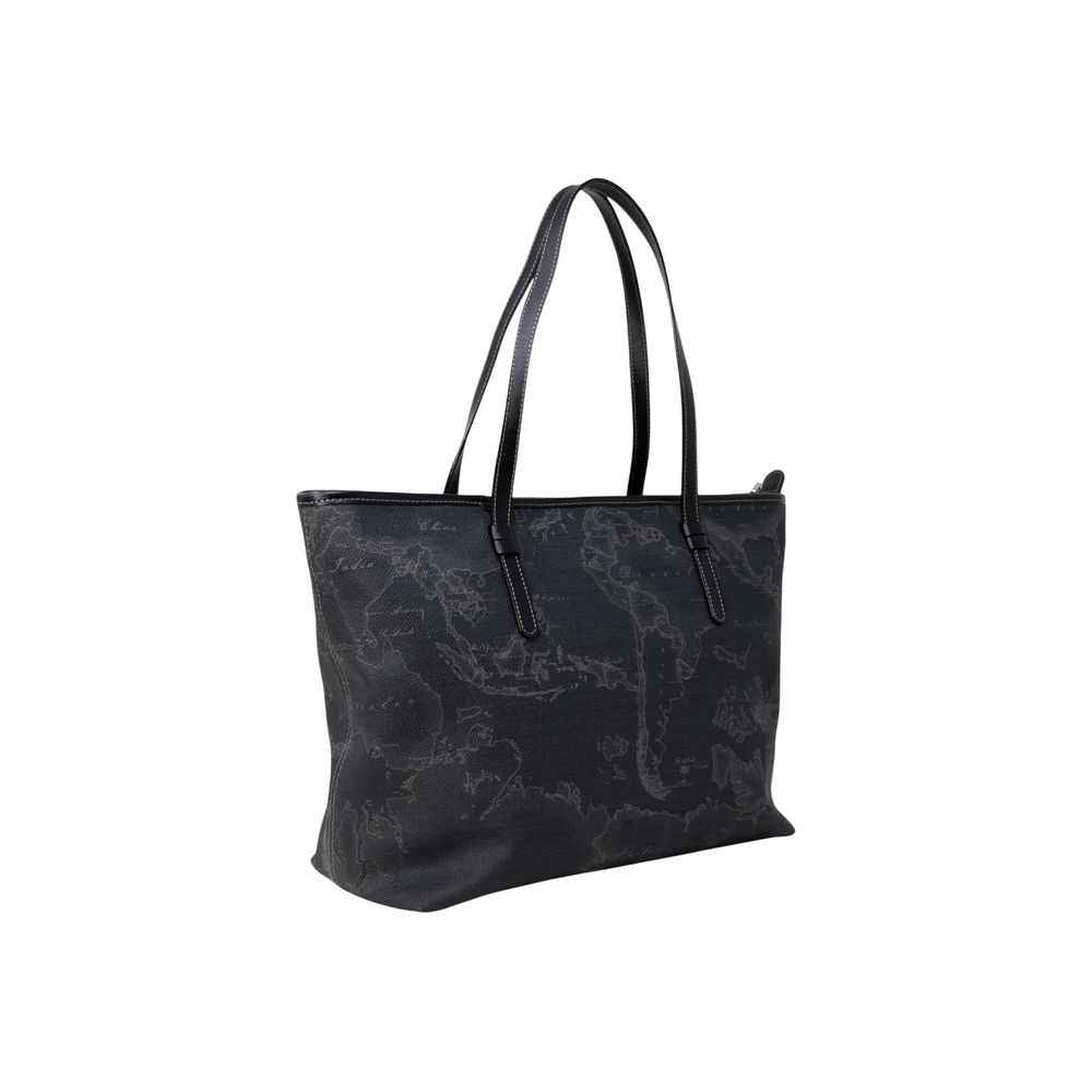 Alviero Martini Prima Classe Black Polyester Handbag