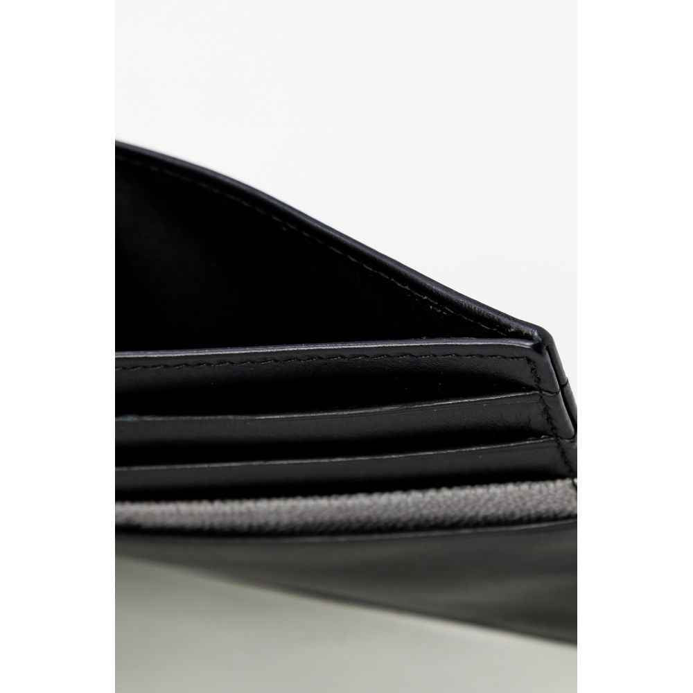 Alviero Martini Prima Classe Gray Leather Cardholder