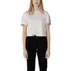 Guess Active Cream Cotton T-Shirt