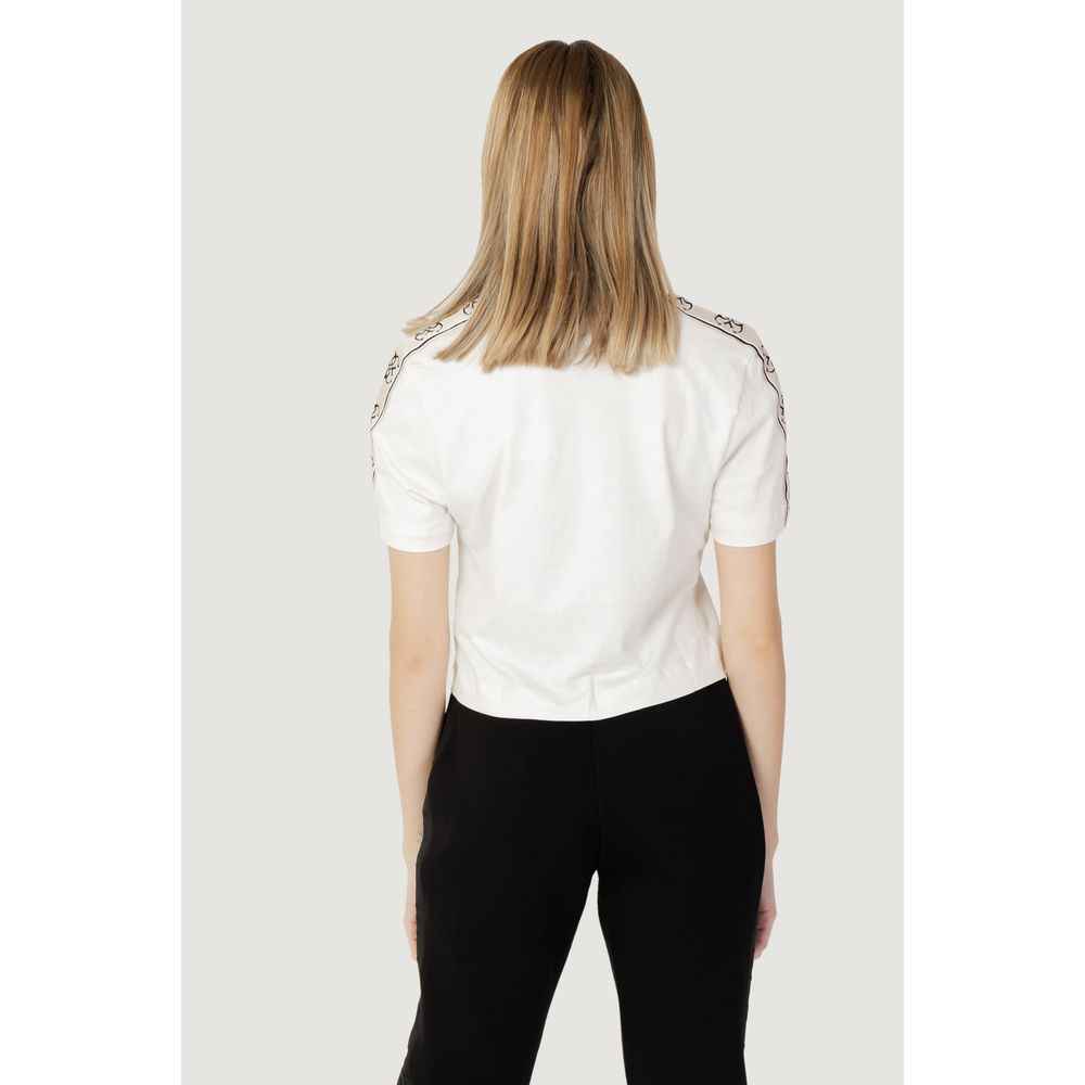 Guess Active Cream Cotton T-Shirt