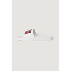 Tommy Hilfiger Jeans White Polyethylene Slippers