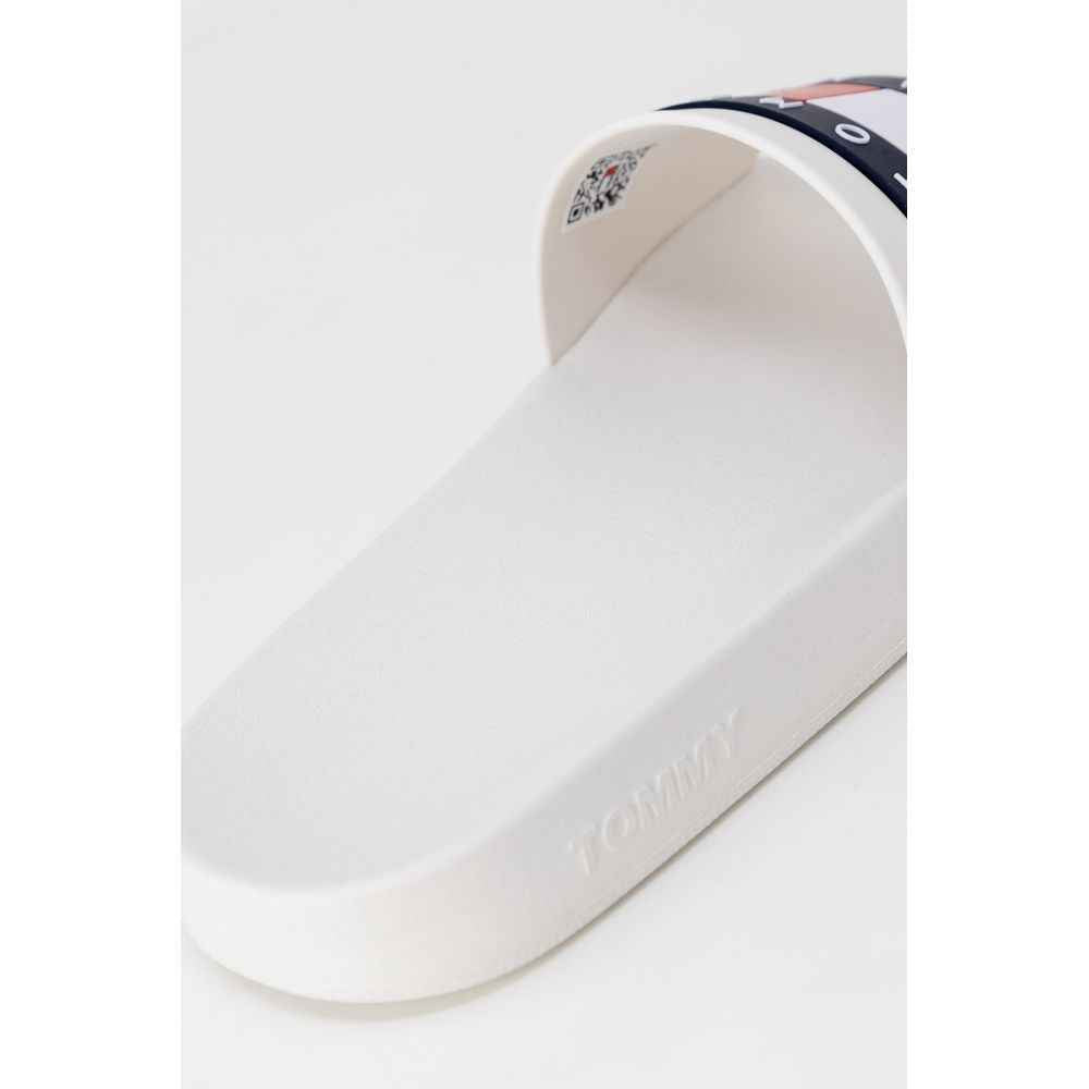 Tommy Hilfiger Jeans White Polyethylene Slipper