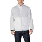 Armani Exchange White Polyester Shell Jacket