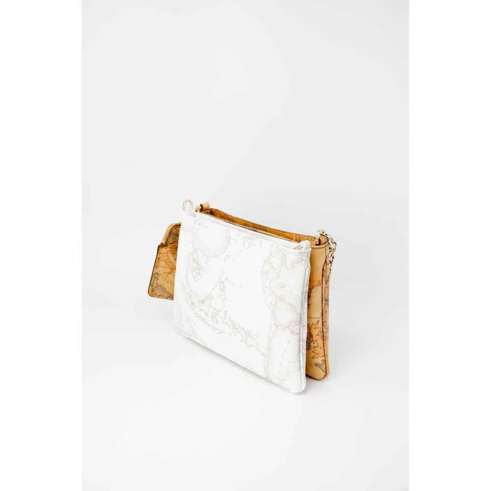 Alviero Martini Prima Classe Beige Leather Handbag