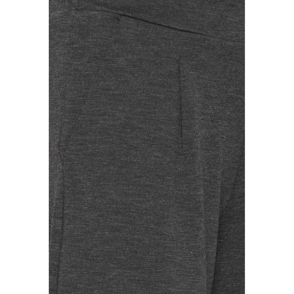 ICHI Gray Recycled Polyester Pant