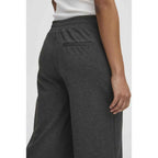 ICHI Gray Recycled Polyester Pant