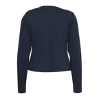 ICHI Blue Polyester Blazer