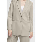 ICHI Beige Recycled Polyester Blazer