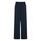 ICHI Blue Recycled Polyurethane Pant