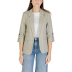 Only Green Linen Blazer