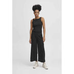 ICHI Black Recycled Polyester Pant