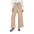 Only Beige Viscose Pant