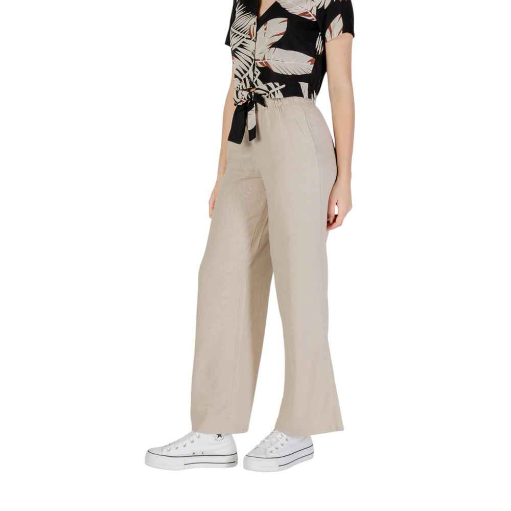 Only Beige Linen Pant
