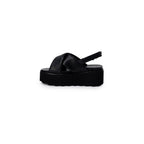 Cult Black Leather Sandal