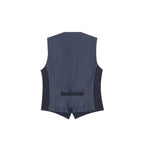 Antony Morato Blue Polyester Waistcoat