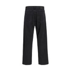 Jack Jones Black Cotton Relaxed Fit Jeans