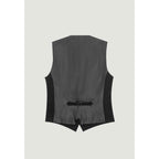 Antony Morato Black Polyester Waistcoat