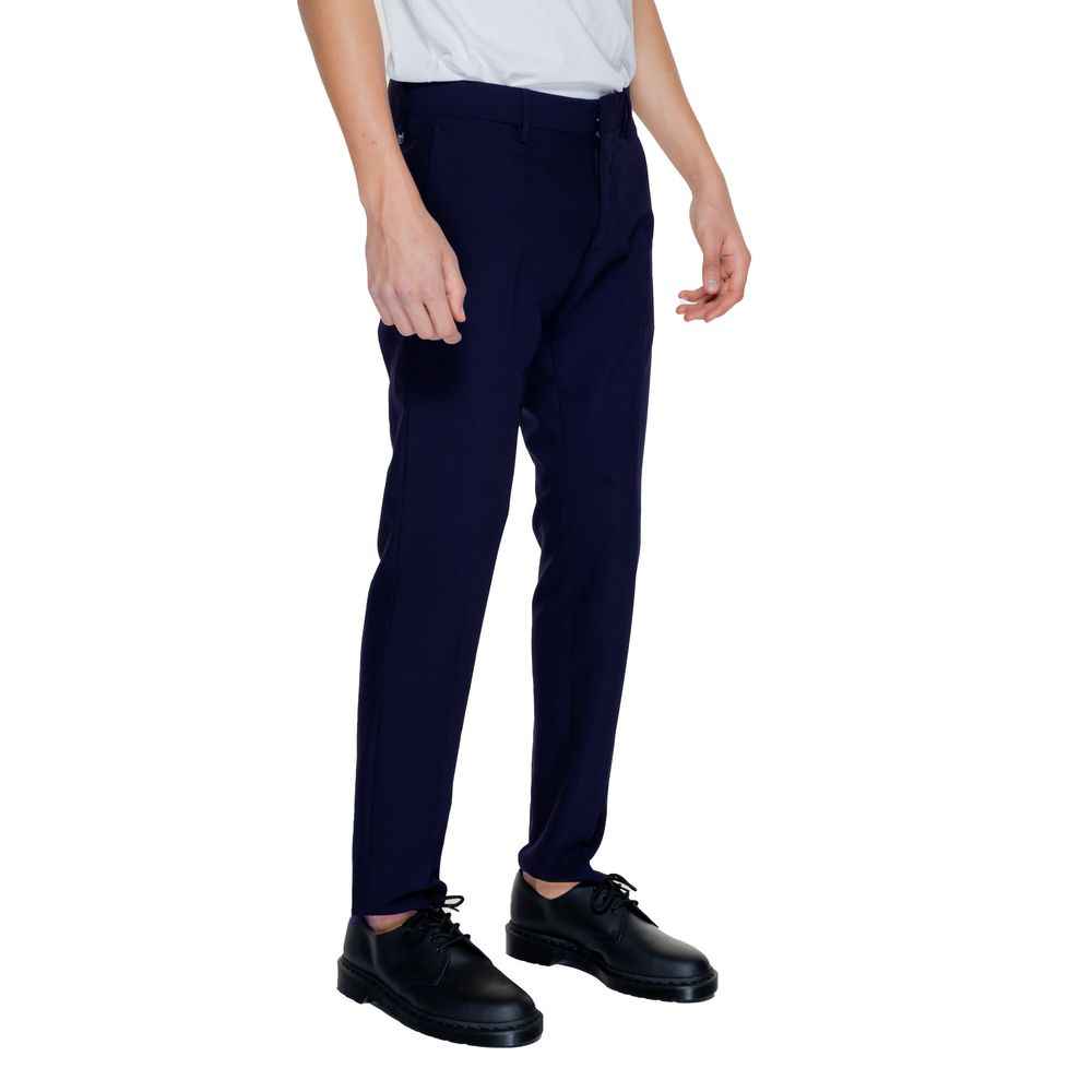 Antony Morato Blue Polyester Pant
