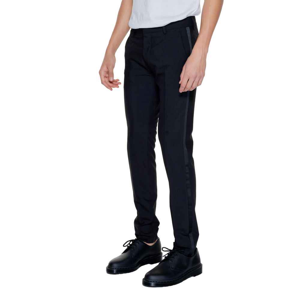 Antony Morato Black Polyester Pant