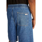 Calvin Klein Jeans Blue Cotton Bermuda