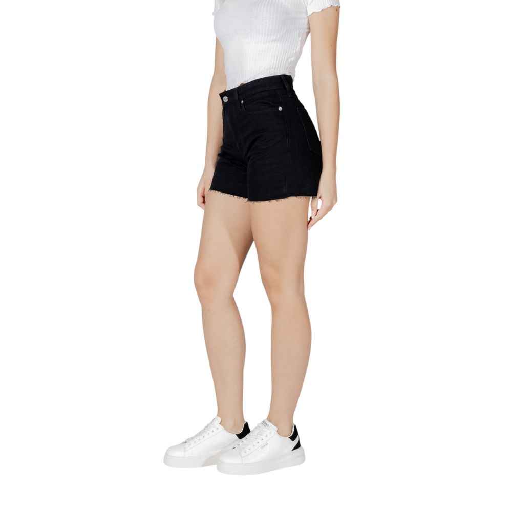 Calvin Klein Jeans Black Cotton Short
