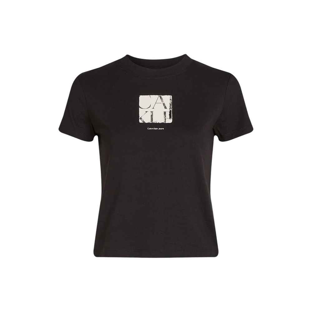Calvin Klein Jeans Black Recycled Cotton T-Shirt