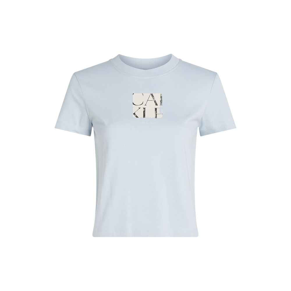 Calvin Klein Jeans Blue Recycled Cotton T-Shirt