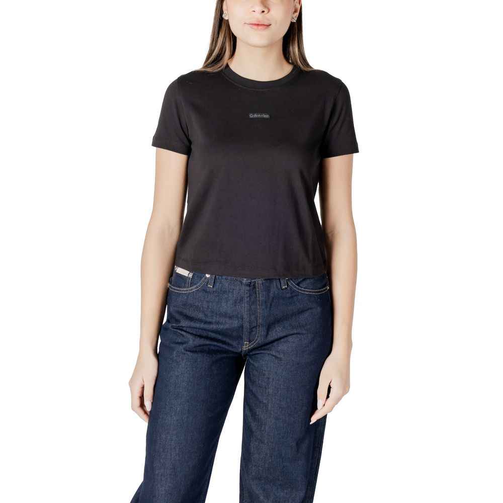 Calvin Klein Jeans Black Recycled Cotton T-Shirt