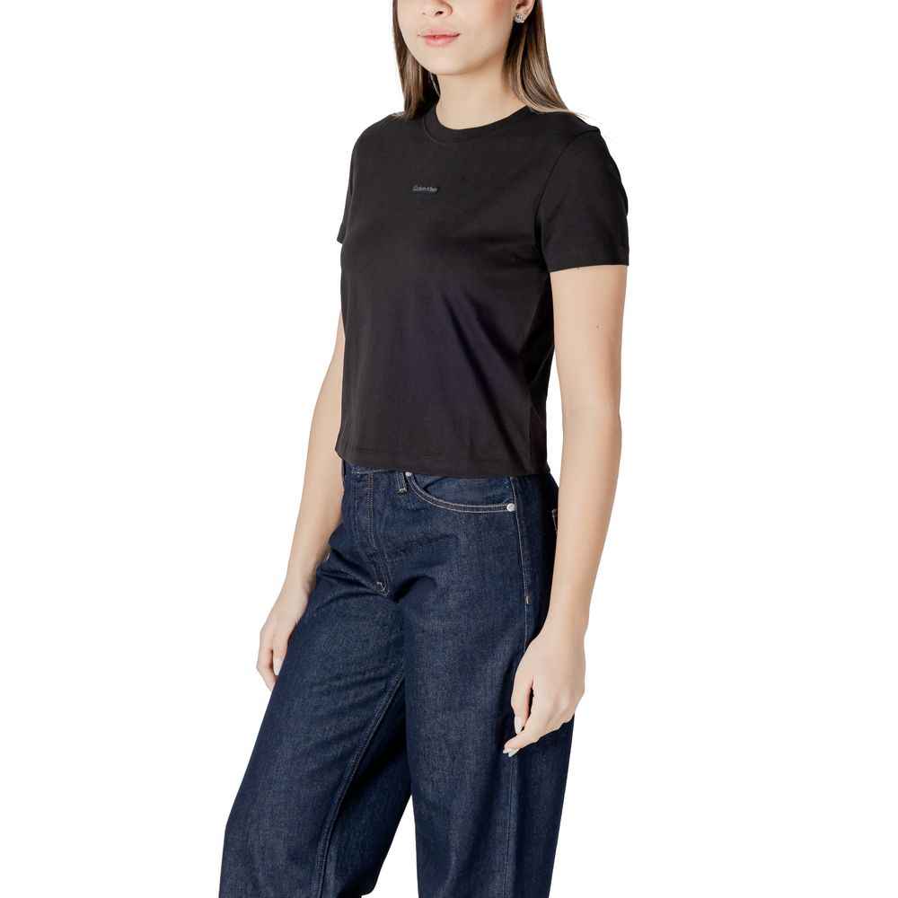 Calvin Klein Jeans Black Recycled Cotton T-Shirt