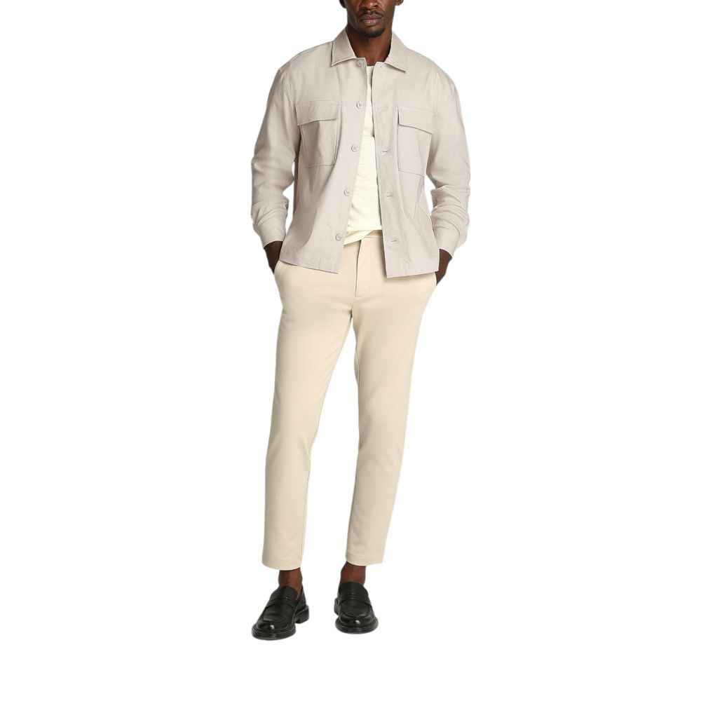 Calvin Klein Beige Lyocell Coat