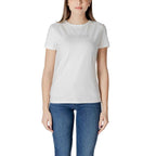 Guess Active White Cotton T-Shirt