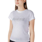 Guess Active White Cotton T-Shirt