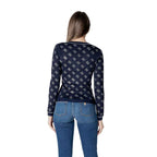 Guess Blue Viscose Sweater