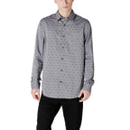 Guess Gray Cotton Shirt