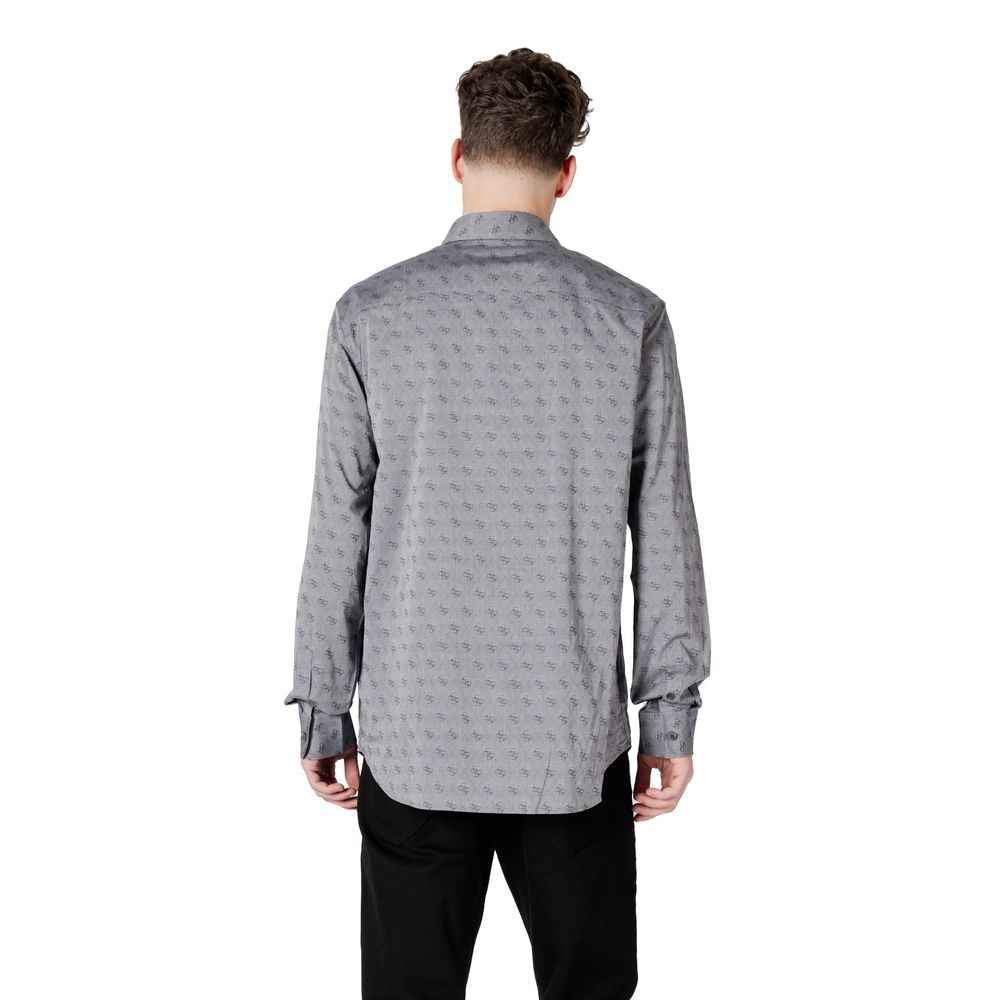 Guess Gray Cotton Shirt