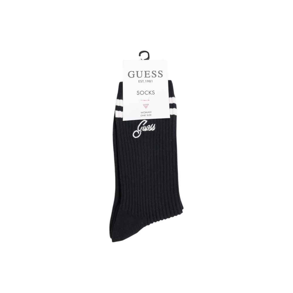 Guess Active Black Cotton Sock