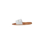 Alviero Martini Prima Classe White Polyethylene Slippers