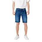 Antony Morato Blue Cotton Bermuda