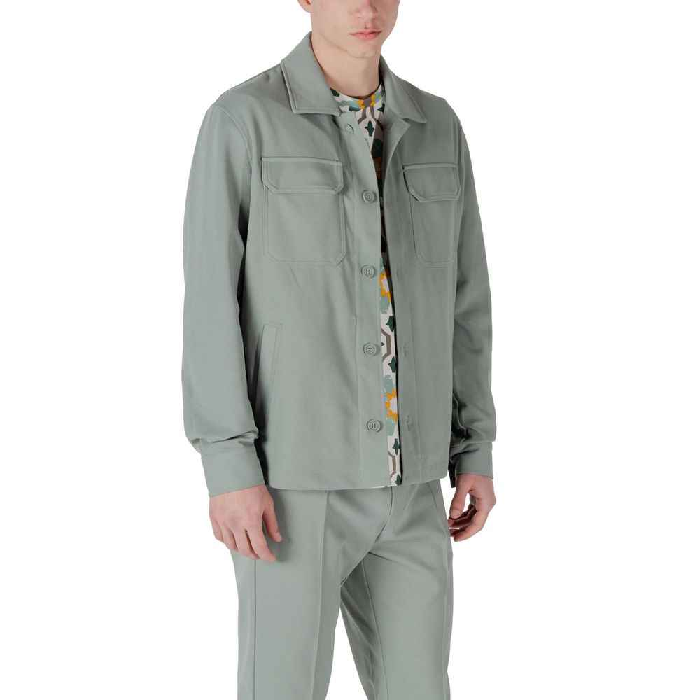 Antony Morato Green Polyester Shirt